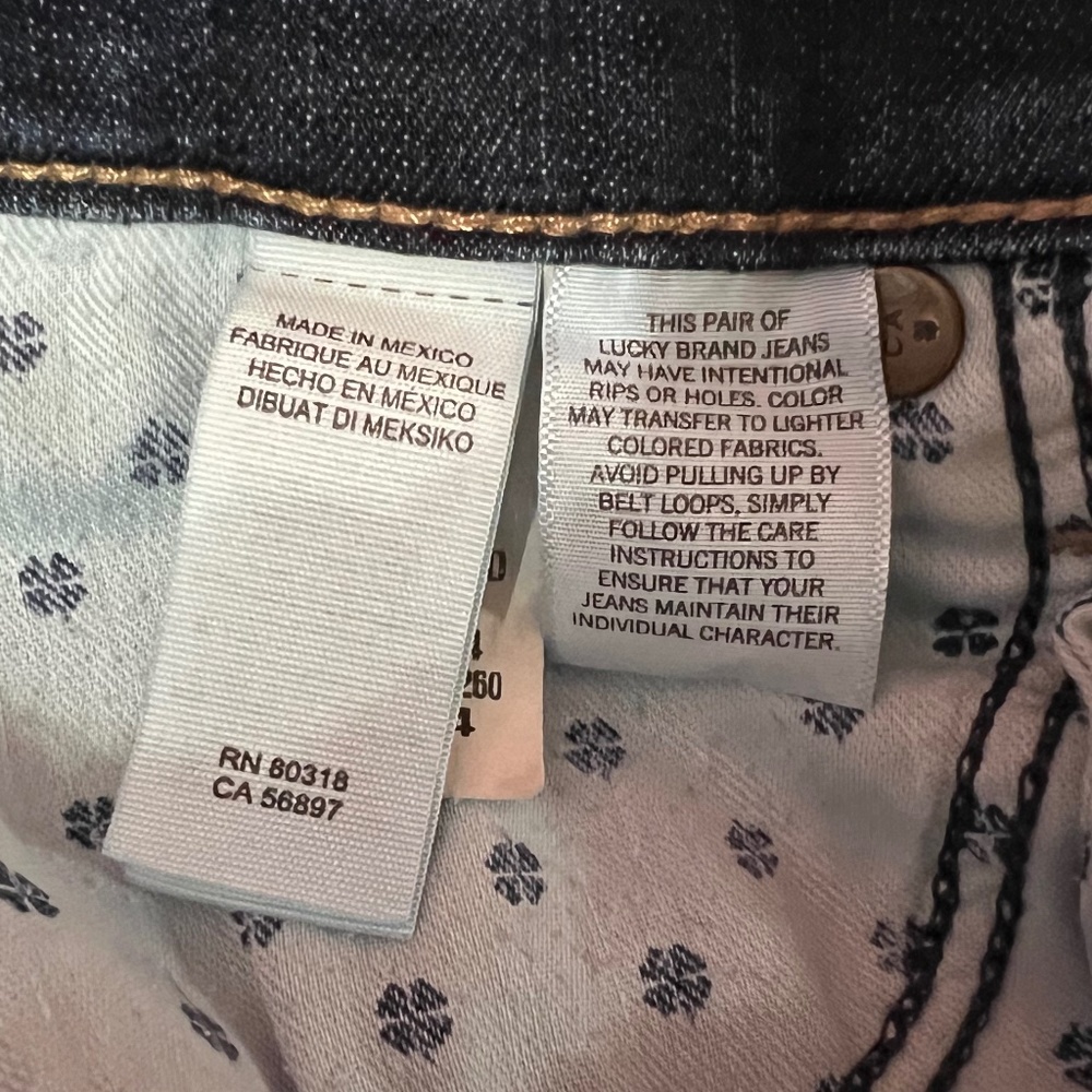 Lucky Brand Brooke Legging Jean Size 4/27 - Picture 7 of 16